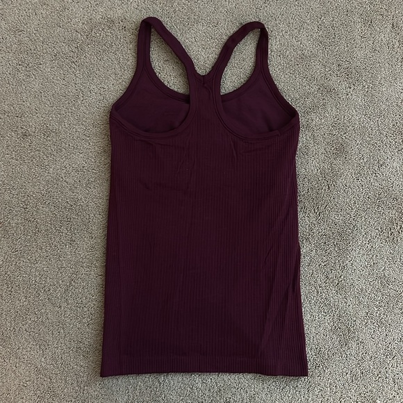 MAROON/BURGUNDY ALIGN LULULEMON TANK TOP!! - Picture 2 of 4
